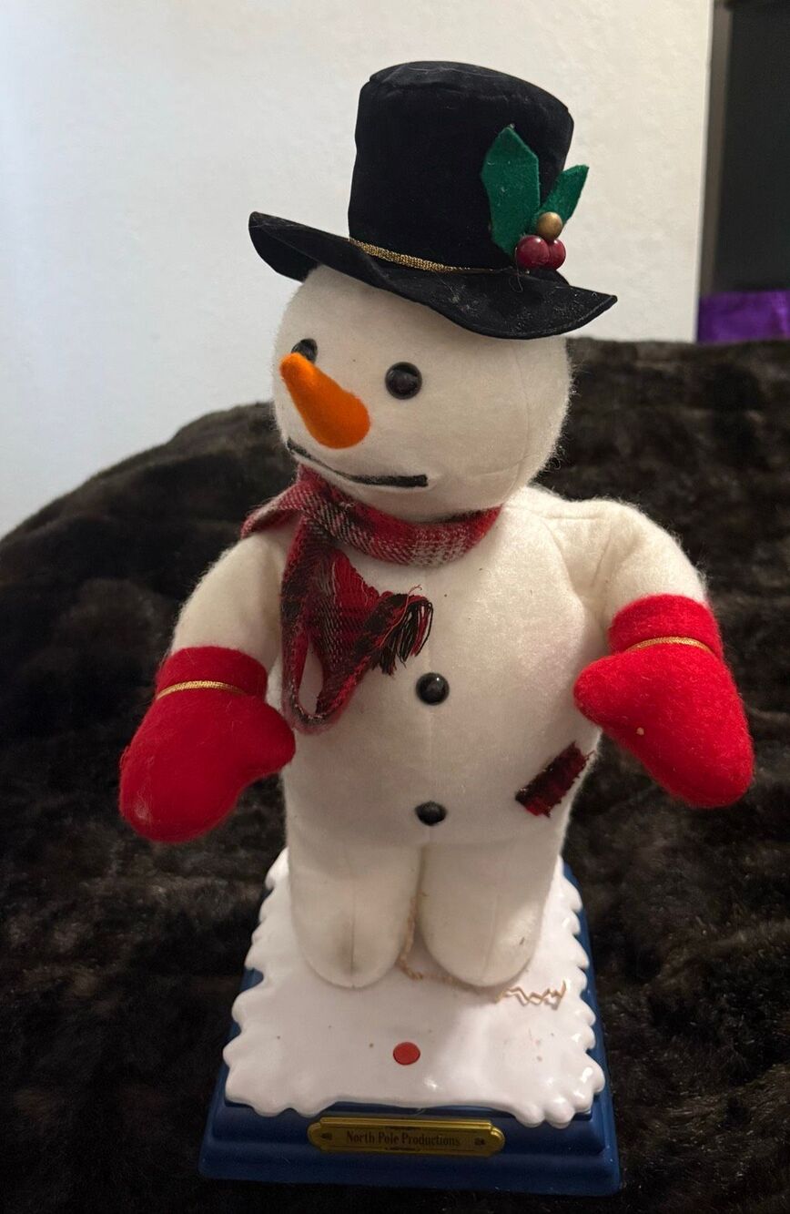 Gemmy Frosty The Snowman Animated Singing "Frosty The Snowman Christmas